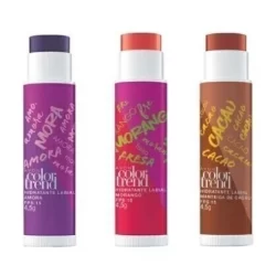 Batom Hidratante Labial Avon Color Trend FPS 15 4,5g | Manteiga de Cacau | Morango | Amora