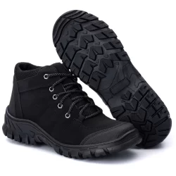 Bota Coturno Adventure Tratorado Trabalho Trilha Salazari