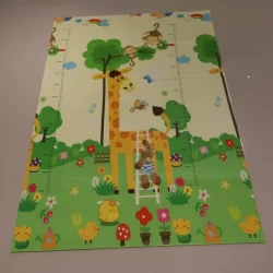 Tapete Xpe Dobravel Impermeável Infantil 1,20x1,80 10mm Dupla face