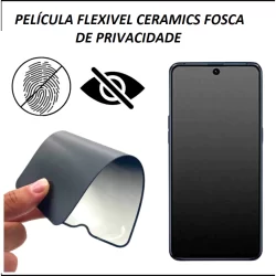 Película Cerâmica Fosca Privacidade Para Sams Glaxy A02 A02S A03 A03S A03 A04 A04S A05 A05S