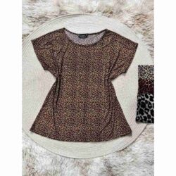 Blusa, túnica de malha fria (liganete) tamanhos do G1 ao G3