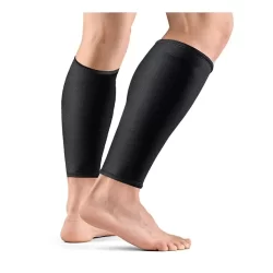 Par de Canelito Compressão Protetor Canela Suporte Meião Futebol Corrida Treino Unissex Corpo Outdor