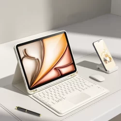 Capa magnética com teclado para iPad 7/8/9/air3 10,2"/10,5" - Kit