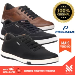Sapatenis Pegada Masculino Microfibra Element Casual Social Esporte Conforto Original 170418