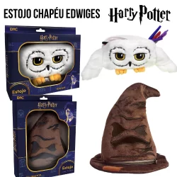 Estojo Chapeu Seletor Estojo Edwiges Estojo Harry Potter DAC Material Escolar Harry Potter Presente Harry Potter