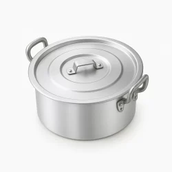 Caçarola Aluminio Polido Profissional 40Cm 23L Nacional