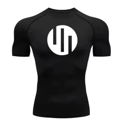 Camiseta Apertada Academia Compressao Conquest Viltrumite treino Alta Performance Masculina