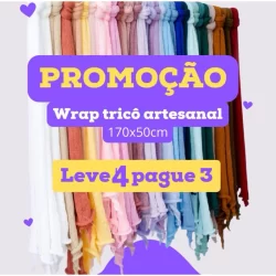 Wrap Tricô Artesanal NEWBORN