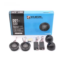 1 Par Tweeter Automotivo DDT-S30 1.5" 50W 180W Pico 4Ω Alta Sensibilidade 90dB