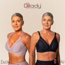 Sutiã Dilady Moldado Feminino sem Bojo Ideal para o Conforto Diário e Modelagem Natural do Corpo