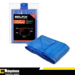 Lona Encerado Polietileno 5x3 Azul - Belfix