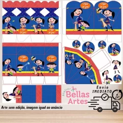 KIT LEMBRANCINHAS SHOW DA LUNA COM 80/160 ITENS (sem nome) - ENVIO 24H