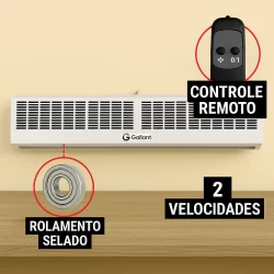 Cortina de Ar Gallant 180cm com Controle Venezia 220V GCA18MSC-BR220