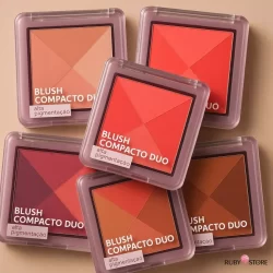 Blush Compacto Duo  Ruby Rose - Escolha seu tipo HBF585