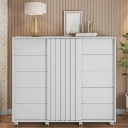 Cômoda Caemmun Pegasus - 2 Portas e 5 Gavetas