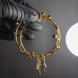 Argola Soffia  / Artesanal / Fashion