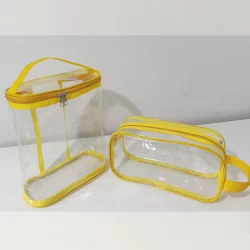 Kit Necessaire + Porta Shampoo organizadores de viagem