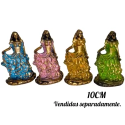 Imagem Cigana / Pomba Gira em miniatura de resina