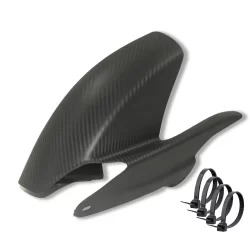 PARALAMA TRASEIRO XRE 300 COM ACABAMENTO DE  FIBRA DE CARBONO (TEXTURA CARBONO)