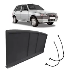 TAMPA TAMPÂO PORTA MALAS BAGAGITO MAIS PAR CORDINHAS FIAT UNO  EXTRAFORTE 1984 a 2013