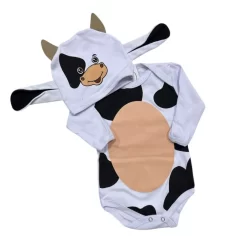 Body Bebe Menino - Manga Longa + Touca - À Escolher  - Mesversário