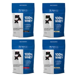 100% Whey Refil 900G - Max Titanium