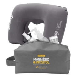 Kit Necessaire Com Acessórios + Almofada de Pescoço Bodyaction