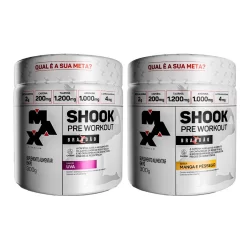 Pré Treino Shook Pre-Workout 300g - Max Titanium