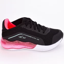 Tênis Infantil Original Confortável Esportivo Energy Alpha Air Kidy Preto Antiderrapante Macio