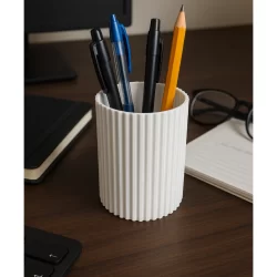 Porta-Canetas, Trecos, Pincéis, Lápis - Vaso Decorativo - Moderno e Minimalista