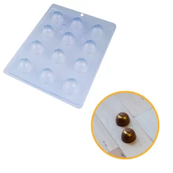 FORMA SIMPLES CÓD.:01 - ESTRELA DAVI (A5) EM ACETATO BWB PARA BOMBONS, TRUFAS E DOCES DE FESTA.