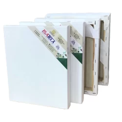Kit com 10 telas 20x20 Prontas para uso - P/ Guache Óleo Acrílica Artesanato