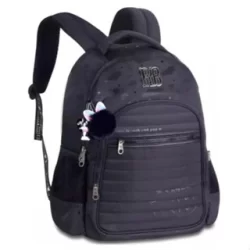 Mochila Crinkle com Matelassê Rebecca bonbon17,5"