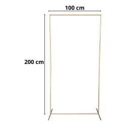 Arco Retangular Romano Suporte Estrutura Desmontavel 1m x 2m Decoração de festa e eventos acabamento premium reforçado
