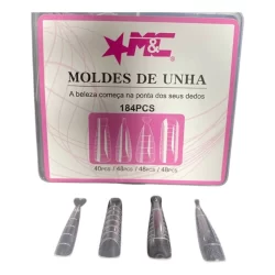 Kit Molde F14 Modelos BAILARINA ALMOND RUSSO STILETTO QUADRADO ápice baixo