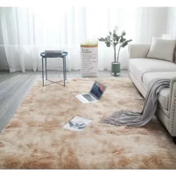 Tapete para Sala 1,40x1,00 Felpudo Shaggy Peludo Promoção