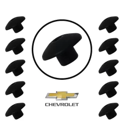 Buchas Do Parachoque Chevrolet Corsa Meriva Vectra 10, 20 Ou 50 Grampos