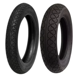 Kit Pneu Metzeler 3.00-18 + 130/90-15 ME77 Uso Sem Câmara
