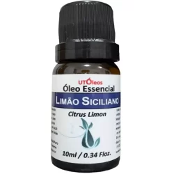 Óleo Essencial De Limão Siciliano 10ml Puro