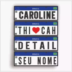 Quadro decorativo sala placa MERCOSUL decoração quadro decorativo quarto
