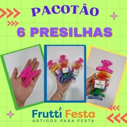 6 PIRANHAS DE PLÁSTICO GRANDE