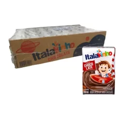 Bebida Láctea Italakinho Chocolate - Caixa 24x200ml