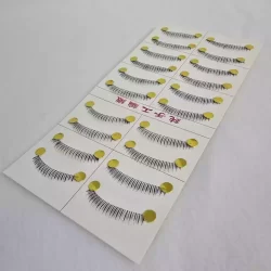 10 pares de Cílios para boneca inferior - boneca de pano bebê reborn fantoche artesanato
