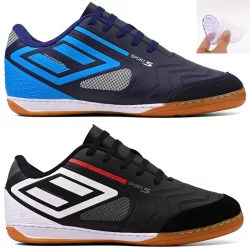 kit 2 pares Chuteira Salão Futsal +Palmilha Futebol quadra Feminina  masculina colada e costurada Leve maçia resistente