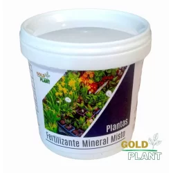 Adubo Fertilizante Plantas Enraizador e Floração Pote 200, 400gramas ou 1 KG Gold Plant
