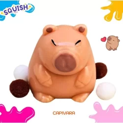 Brinquedo Squishy de Aperto Anti-stress de Capivara Soft Para Alívio de Stress