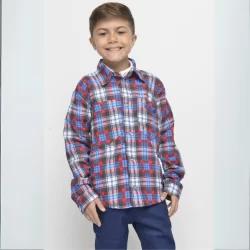 Camisa Xadrez Infantil Menino Menina Unissex Flanelada Festa Junina São João