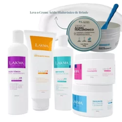 kit Limpeza de Pele Lakma 5 itens