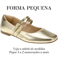 Sapatilha Feminina Bico Quadrado Mary Jane Confortável Clássico Retro 190