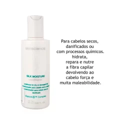 Kit Senscience Travel Size Shampoo Silk Moisture 90ml +   Condicionador  Senscience Silk Moisture  90ml + 1 Produto